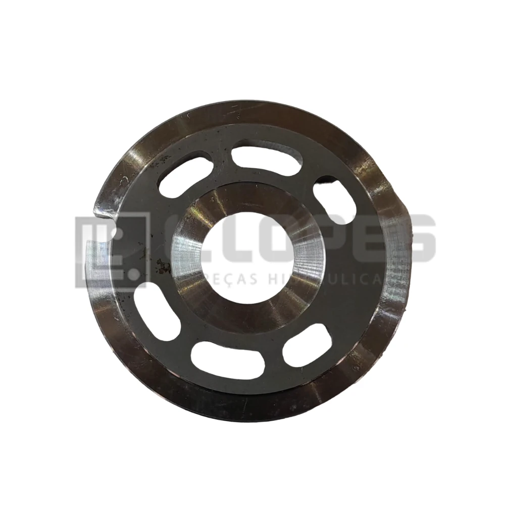 Placa Bimetálica Da Bomba De Direção Trator Valtra